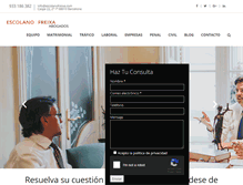 Tablet Screenshot of escolanofreixa.com